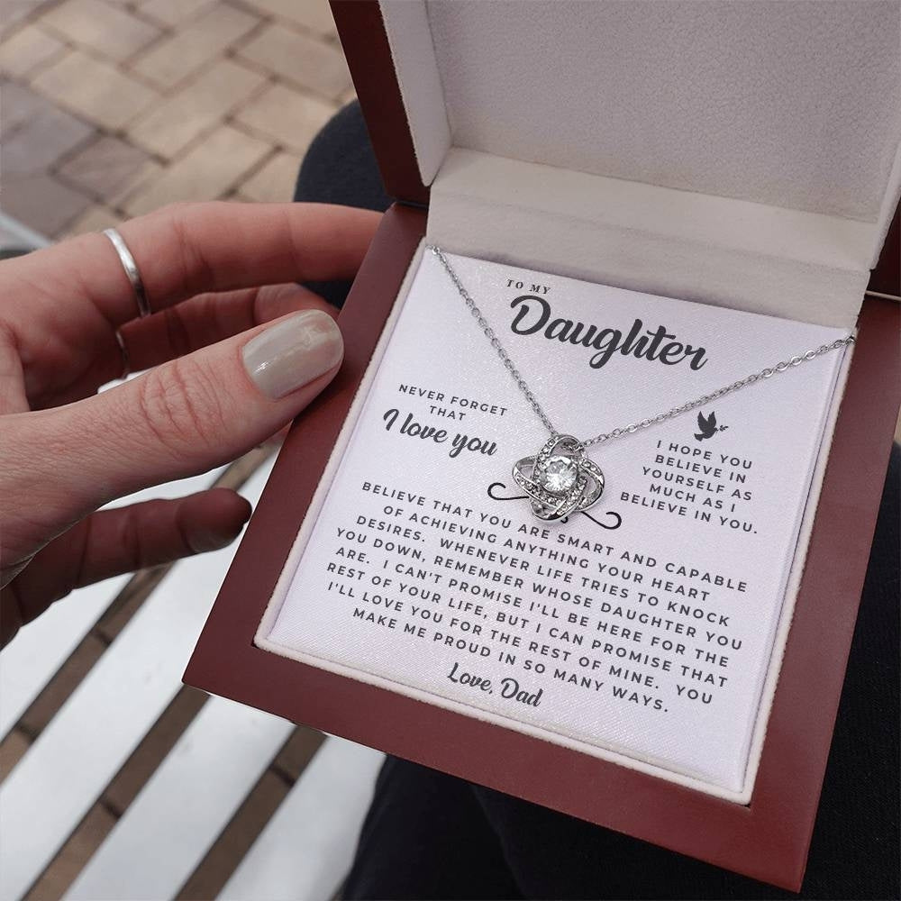 Limitless Love: Necklace Gift Set for Daughter