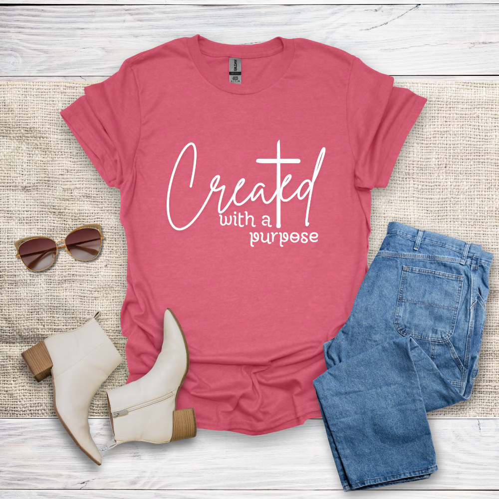 Created With A Purpose T-Shirt SST320V2
