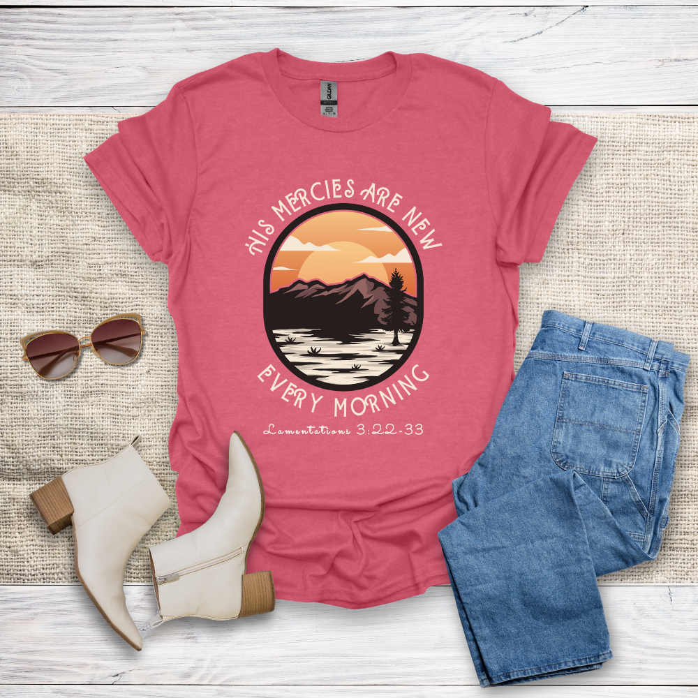 His Mercies Are New T-Shirt SST326V5