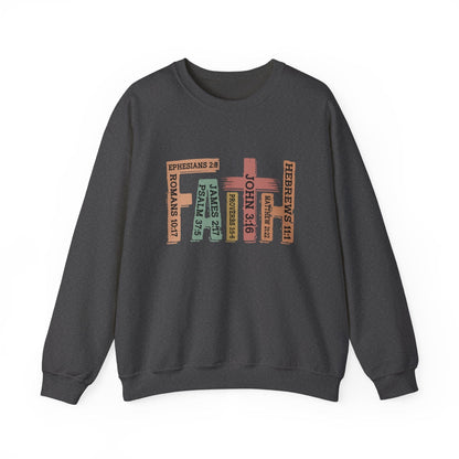 Faith Heavy Blend™ Crewneck Sweatshirt