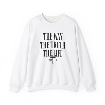 The Way The Truth The Life™ Crewneck Sweatshirt 1001