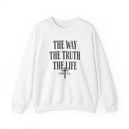 The Way The Truth The Life™ Crewneck Sweatshirt 1001
