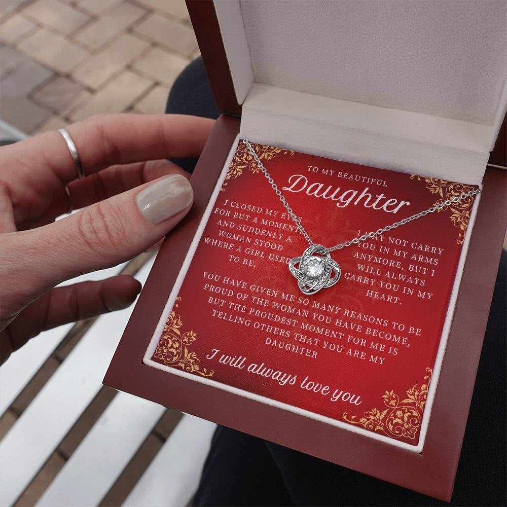 Proud Moment: Necklace Gift Set for Daughter