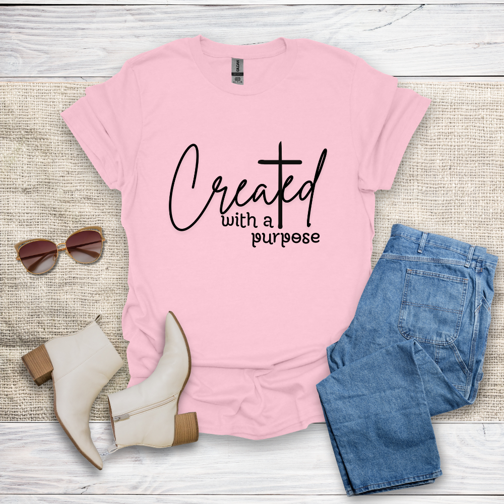 Created With A Purpose T-Shirt SST320V2