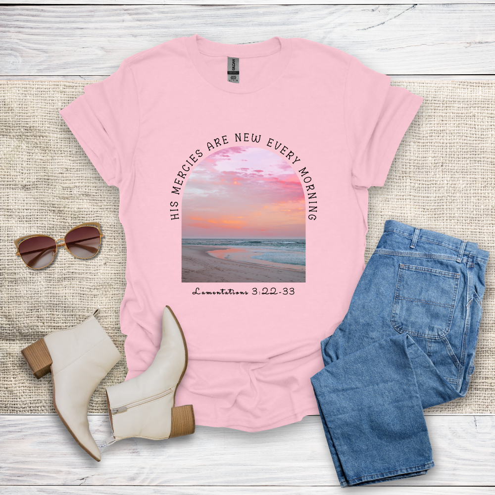 His Mercies Are New T-Shirt SST326V3