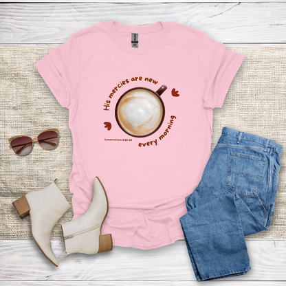 His Mercies Are New T-Shirt SST326V1