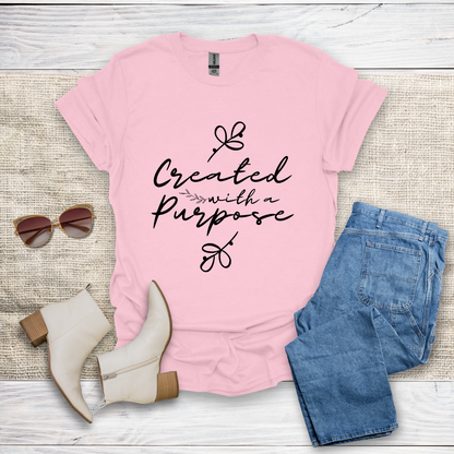 Created With A Purpose T-Shirt SST320V3
