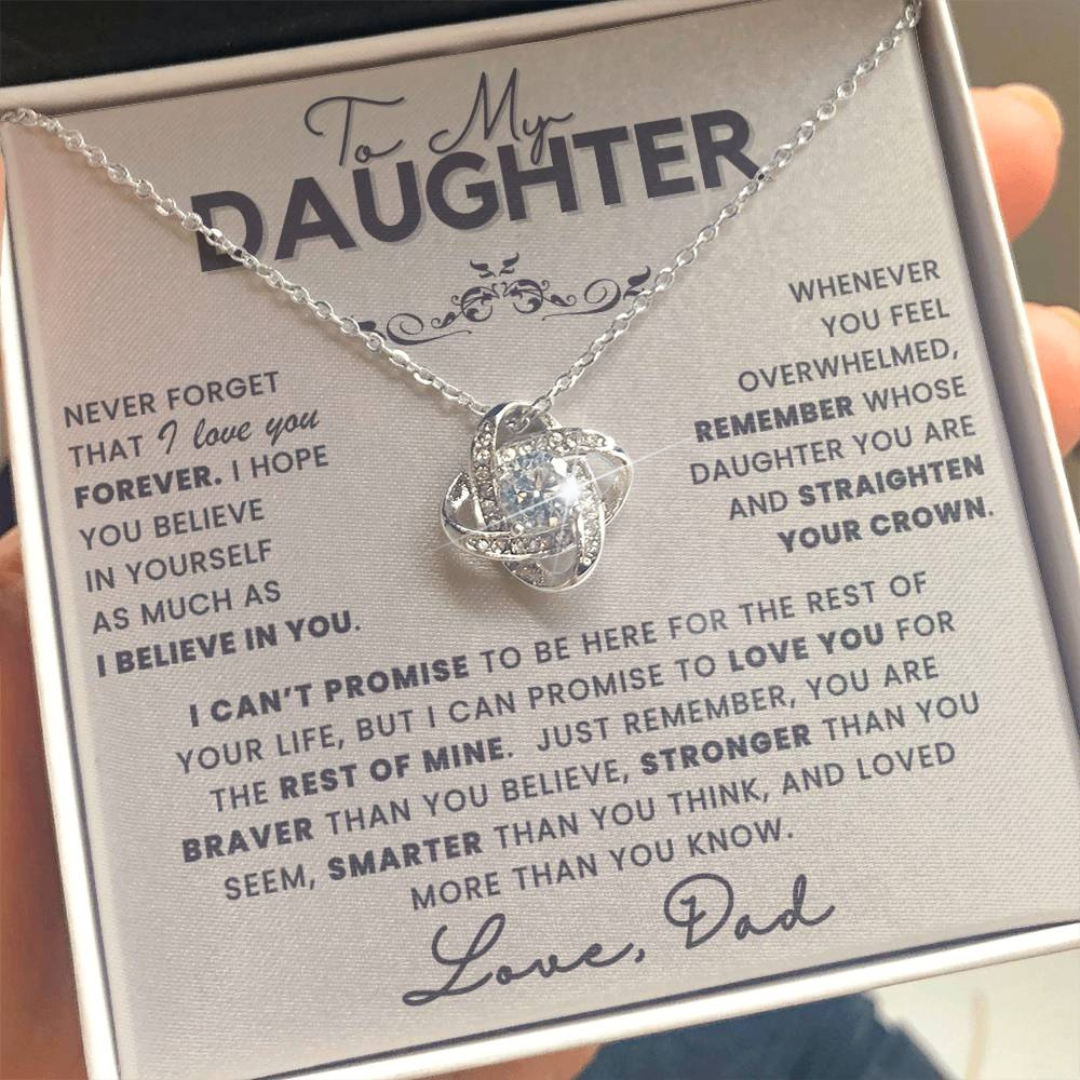 Forever by Your Side Daughter Necklace Gift Set