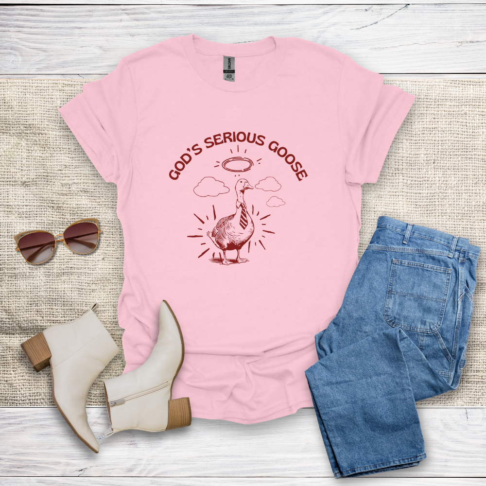 God's Serious Goose Unisex Softstyle T-Shirt - SST302