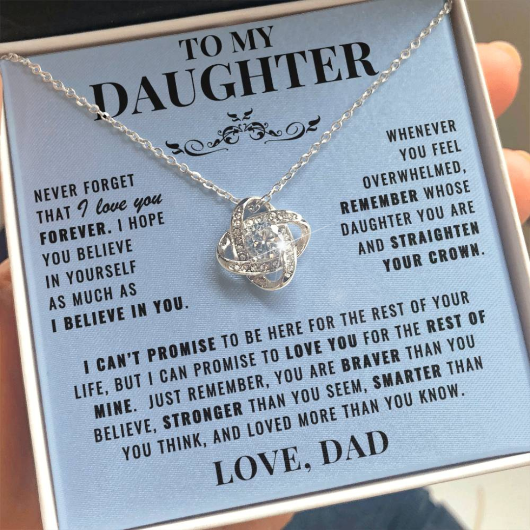 Strength in You Daughter Necklace Gift Set