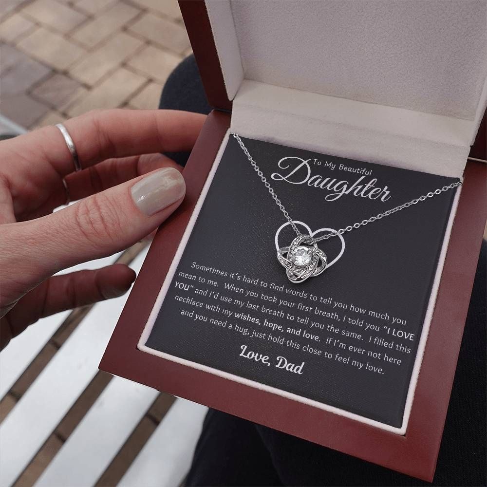 First Breath: Necklace Gift Set for Daughter