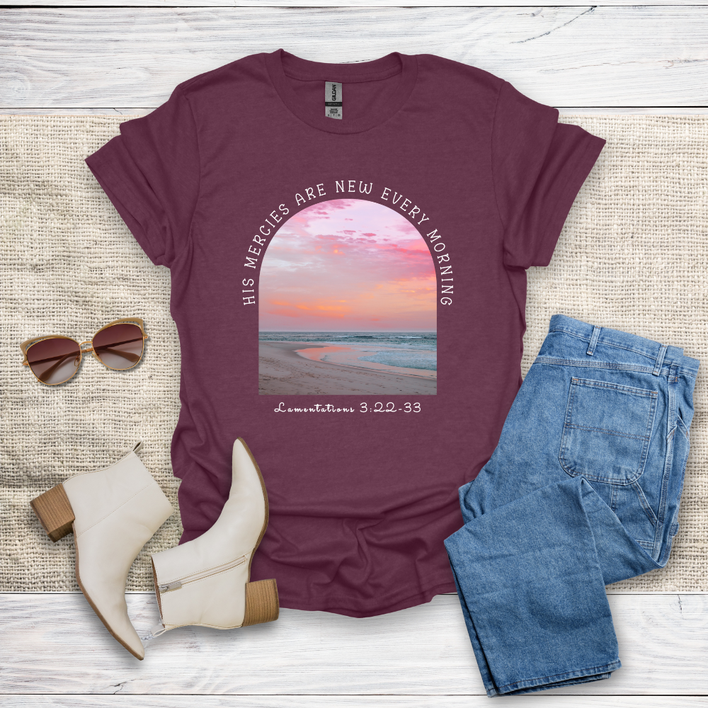 His Mercies Are New T-Shirt SST326V3