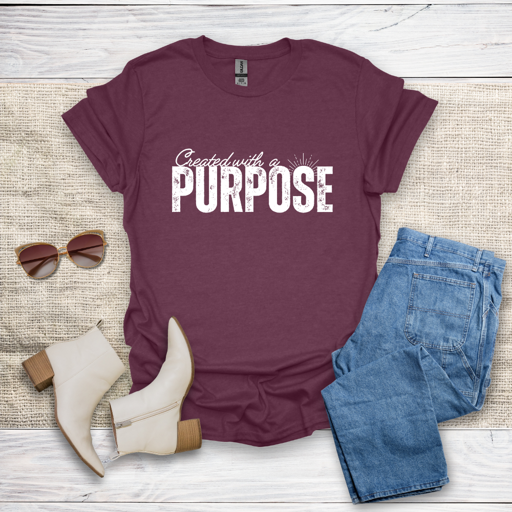 Created With A Purpose T-Shirt SST320V4