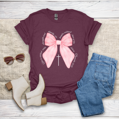 She Is Clothed With Strength & Dignity T-Shirt SST330V1