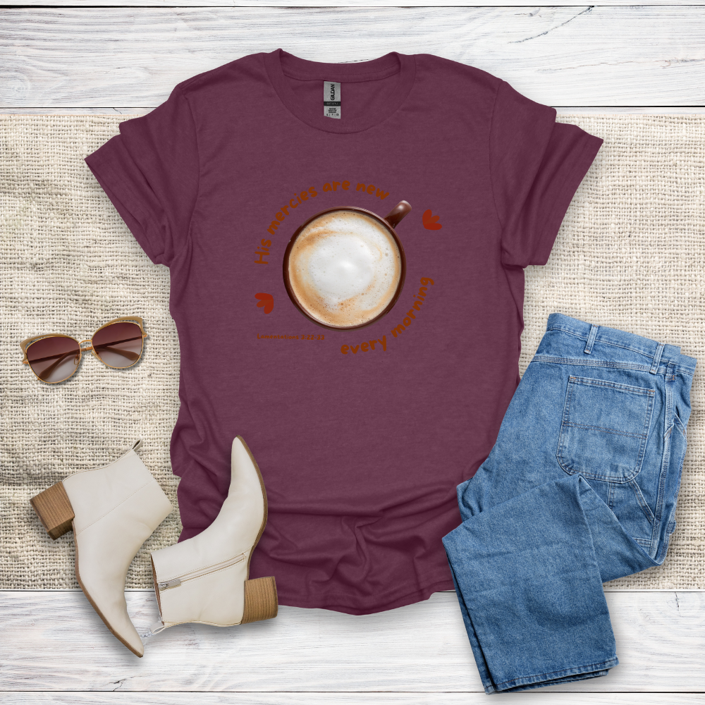 His Mercies Are New T-Shirt SST326V1