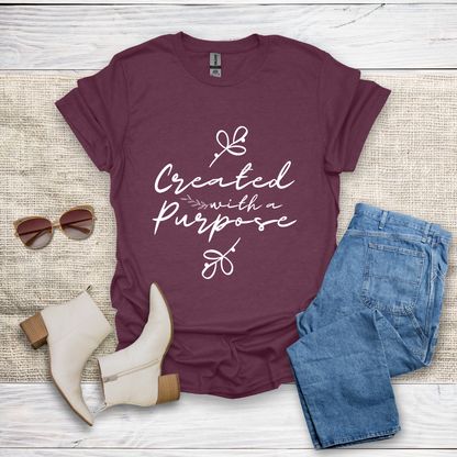 Created With A Purpose T-Shirt SST320V3