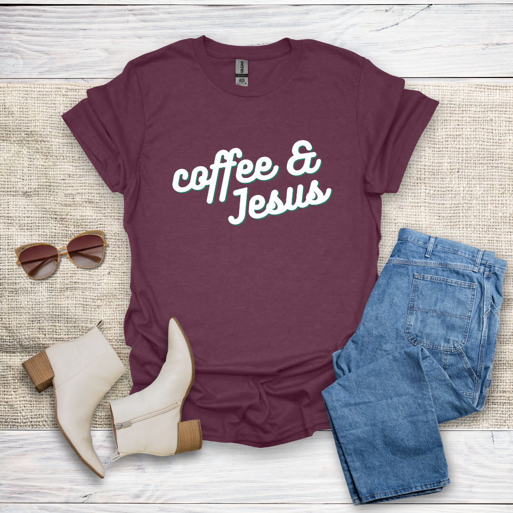 Coffee & Jesus T-Shirt SST315V2