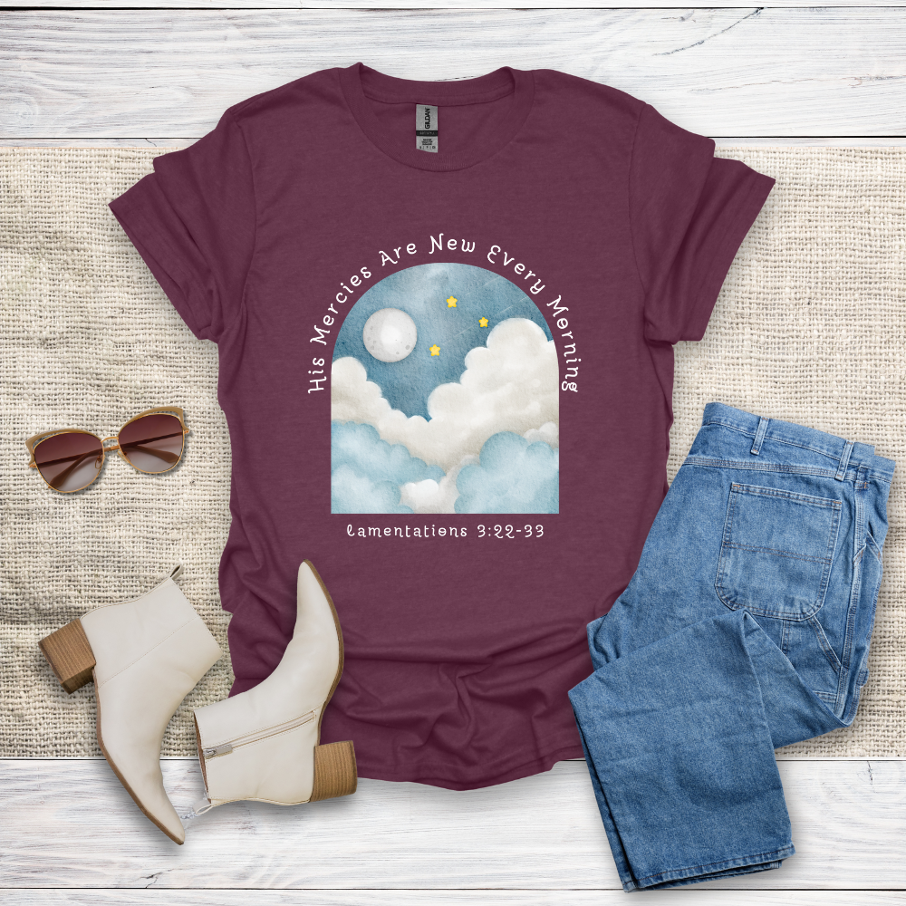 His Mercies Are New T-Shirt SST326V2