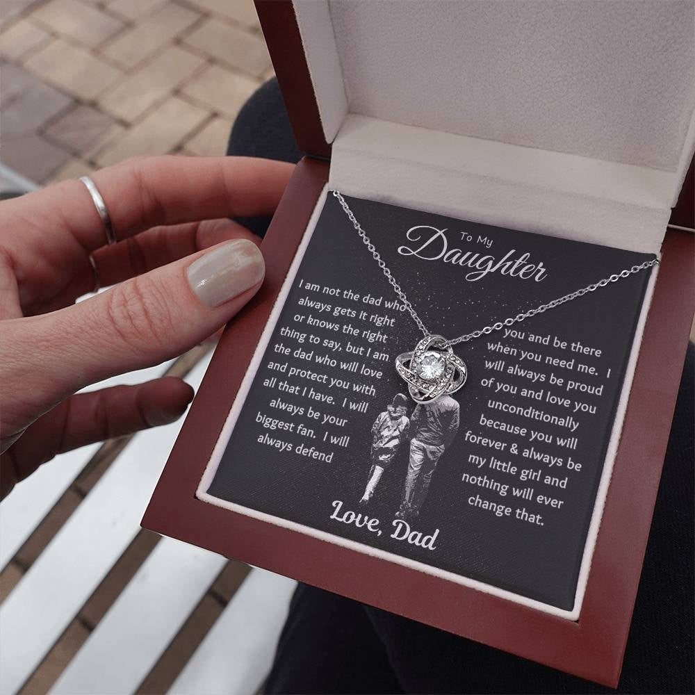 Unconditional Love: Necklace Gift Set for Daughter