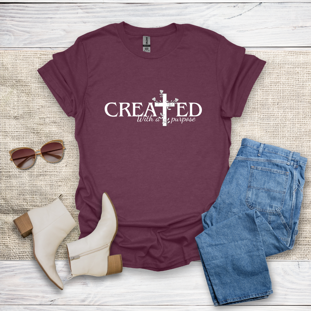 Created With A Purpose T-Shirt SST320V1