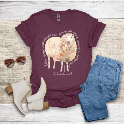 She Is Clothed With Strength & Dignity T-Shirt SST330V4