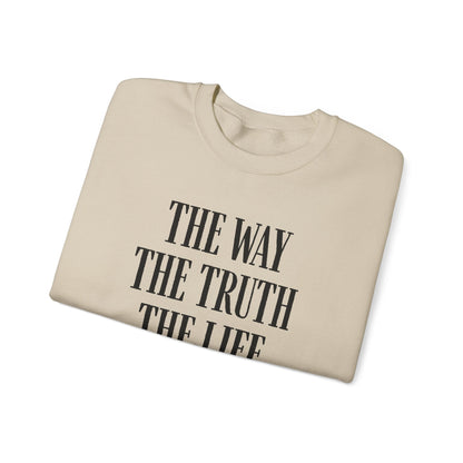 The Way The Truth The Life™ Crewneck Sweatshirt 1001