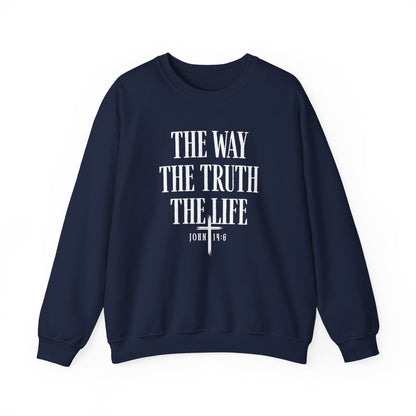 The Way The Truth The Life™ Crewneck Sweatshirt 1001