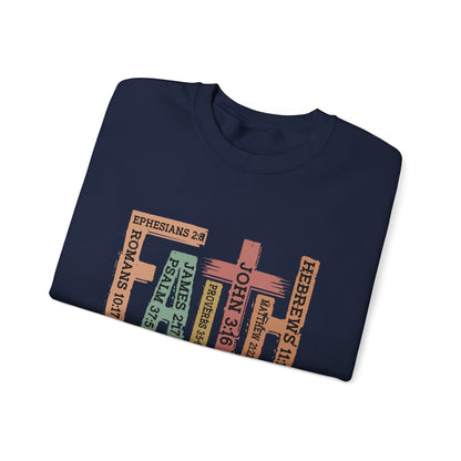 Faith Heavy Blend™ Crewneck Sweatshirt
