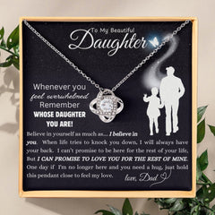 Beloved Daughter: Necklace Gift Set for Daughter