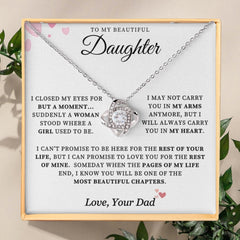 Beautiful Chapters: Necklace Gift Set for Daughter