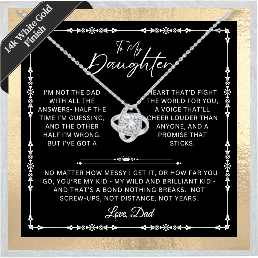 To My Daughter - Unbreakable Bond Necklace Gift Set - SS1060