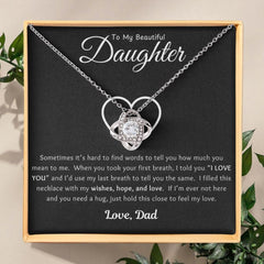 First Breath: Necklace Gift Set for Daughter