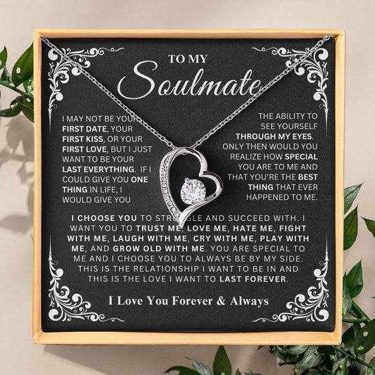 Eternal Love: Heart Necklace Gift Set for Soulmate