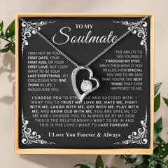 Eternal Love: Heart Necklace Gift Set for Soulmate