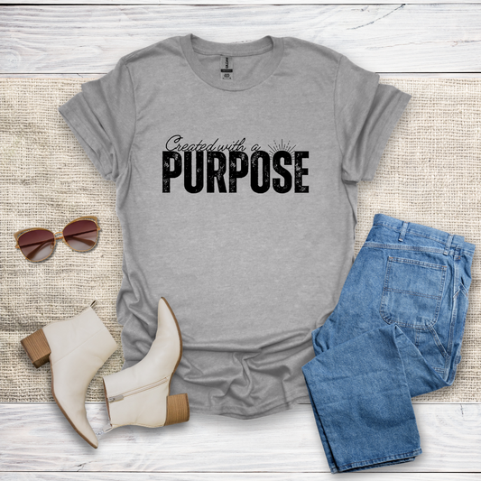Created With A Purpose T-Shirt SST320V4