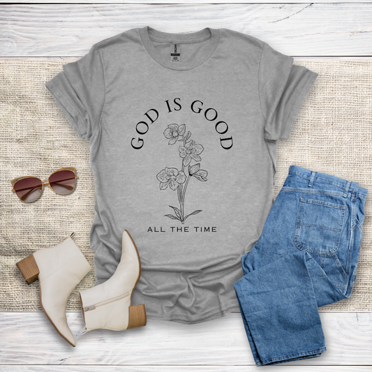 God Is Good All The Time T-Shirt SST319V3