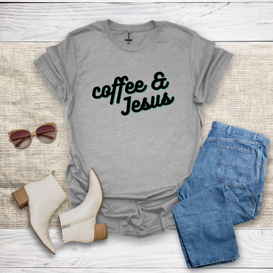 Coffee & Jesus T-Shirt SST315V2