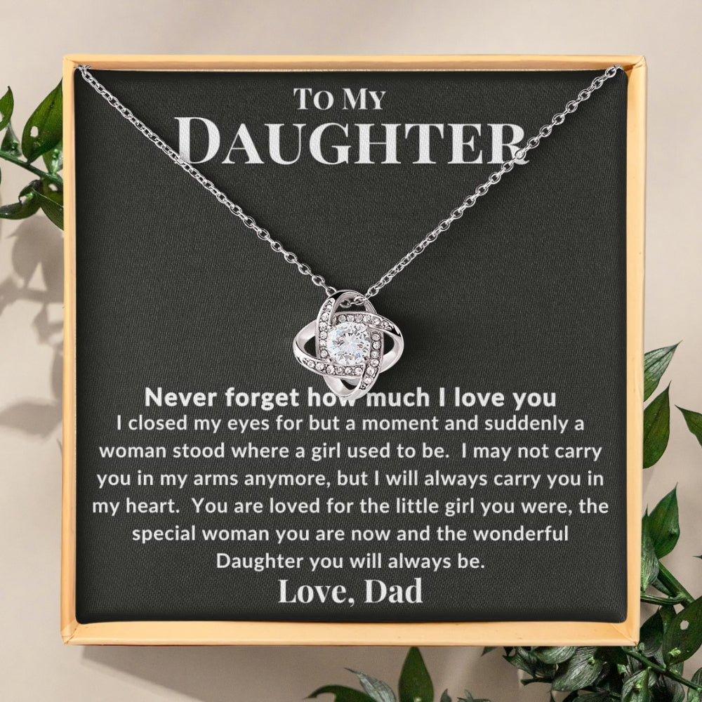 Always My Daughter: Necklace Gift Set for Daughter