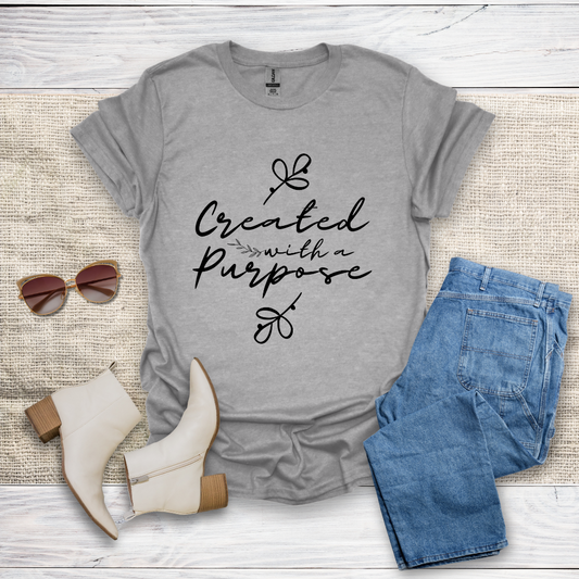 Created With A Purpose T-Shirt SST320V3