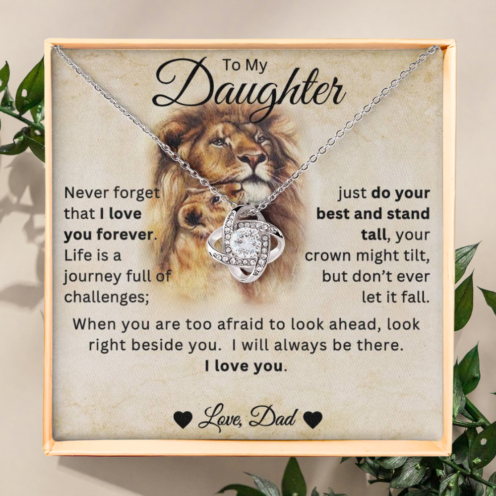 Do Your Best Necklace: Daughter Gift Set