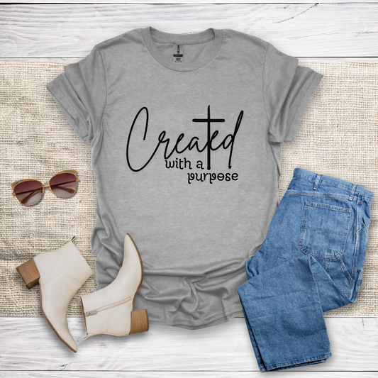 Created With A Purpose T-Shirt SST320V2