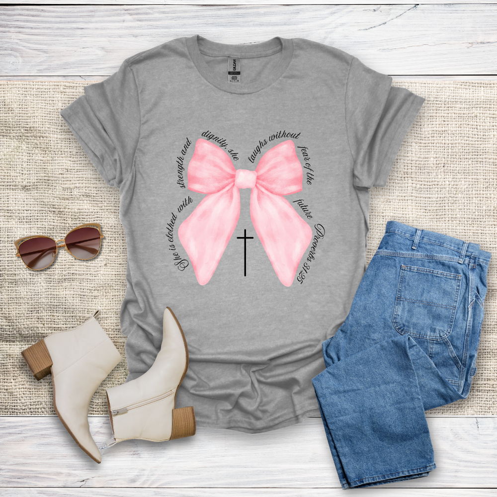 She Is Clothed With Strength & Dignity T-Shirt SST330V1