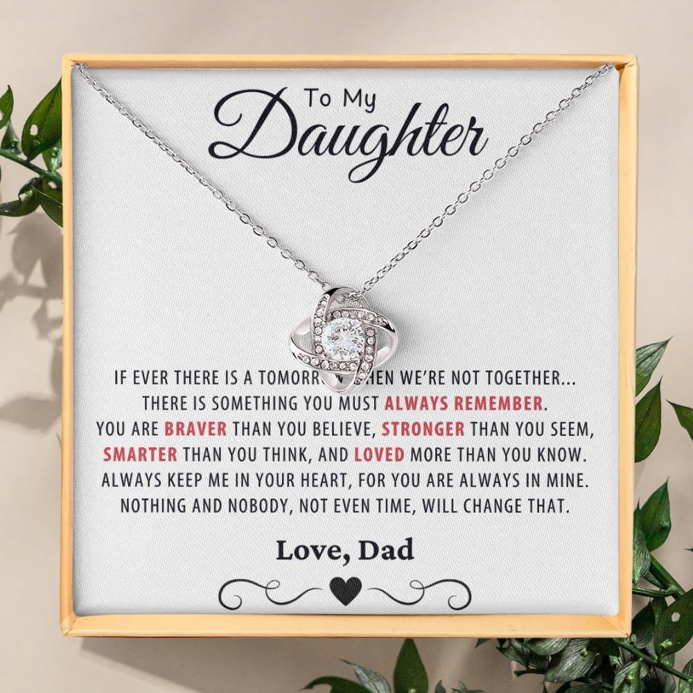 Always Remember: Necklace Gift Set for Daughter