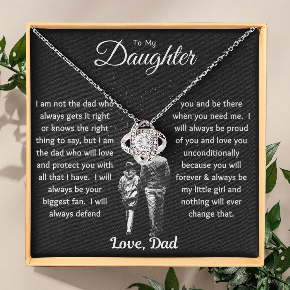 Unconditional Love: Necklace Gift Set for Daughter