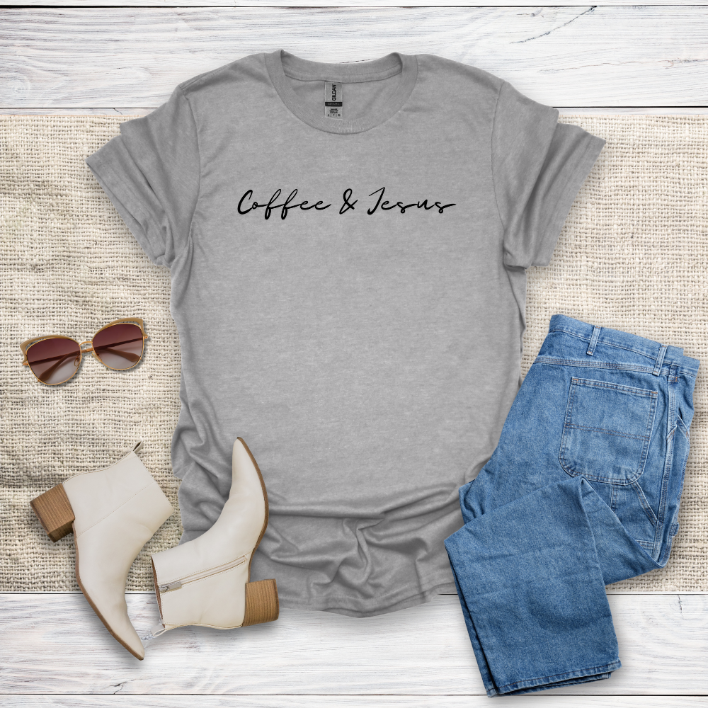 Coffee & Jesus T-Shirt SST315V3