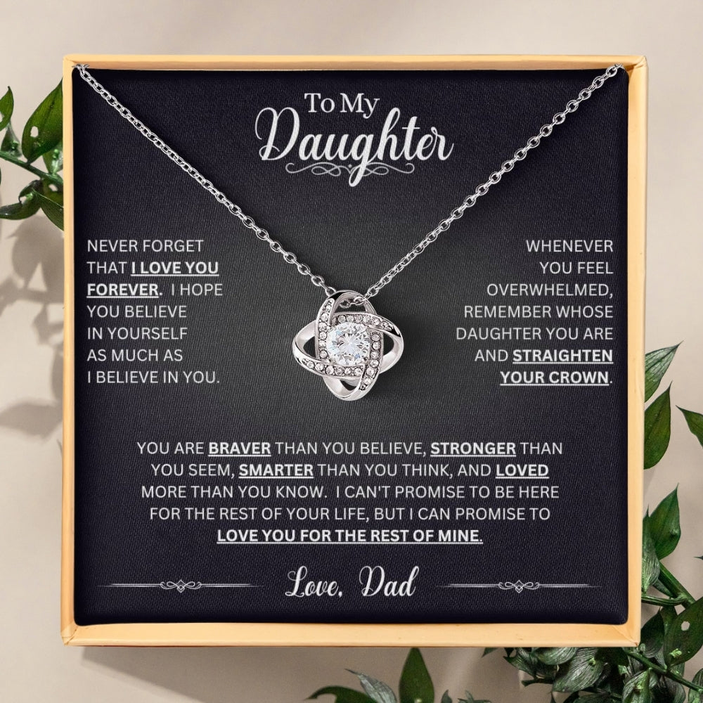 Forever Loved: Necklace Gift Set for Daughter