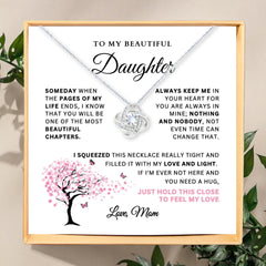 Eternal Love & Light: Necklace Gift Set for Daughter