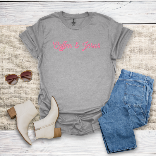 Coffee & Jesus T-Shirt SST315V4