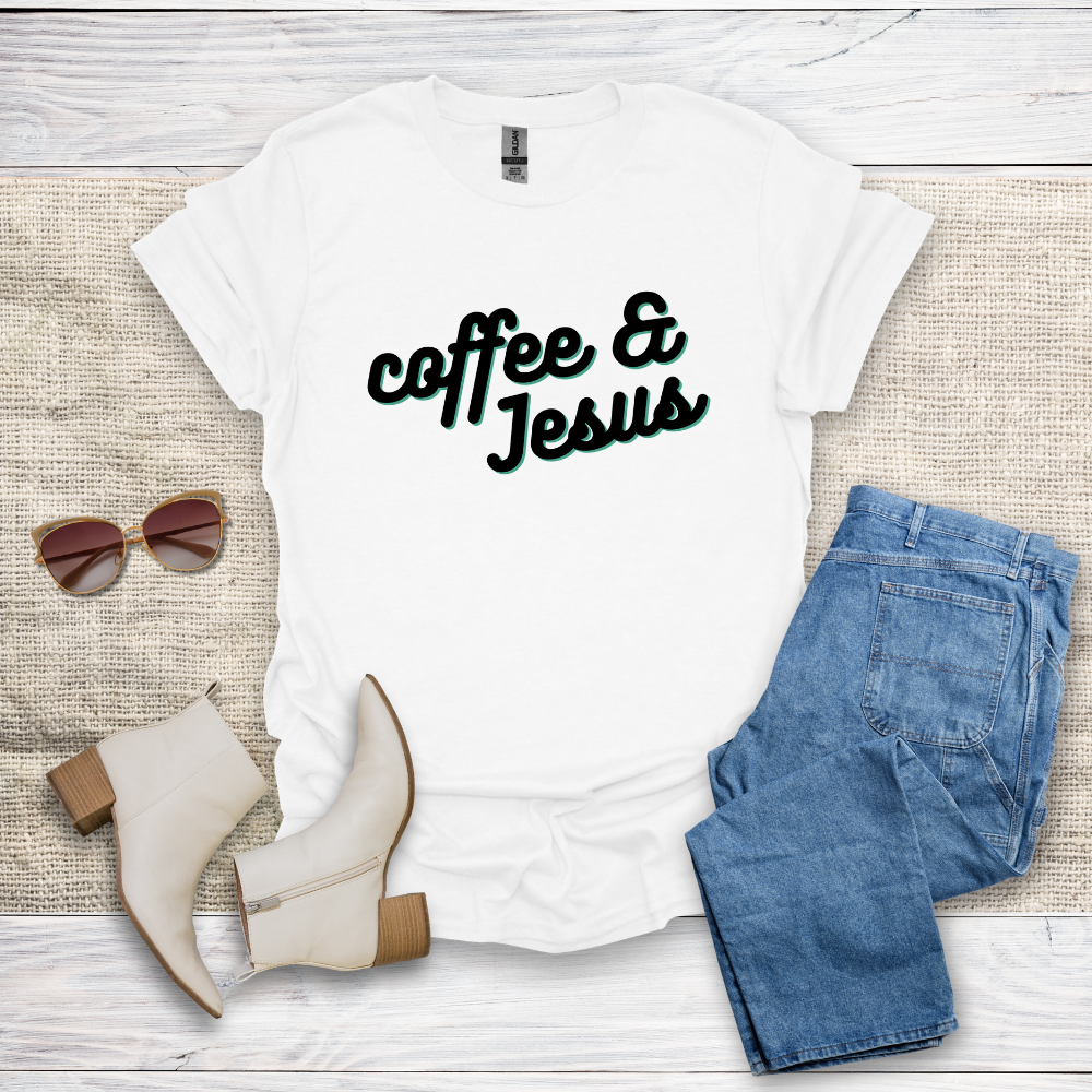 Coffee & Jesus T-Shirt SST315V2