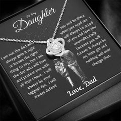 Unconditional Love: Necklace Gift Set for Daughter